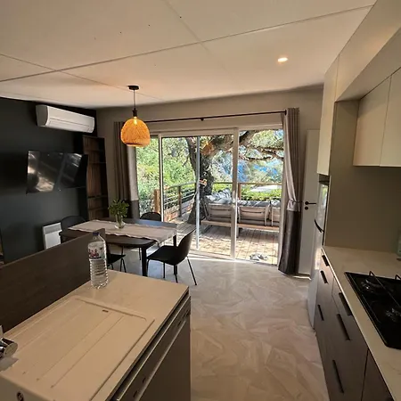 Kamp alanı Vue Mer, Jacuzzi, Terrase, Jardin Saint-Raphaël