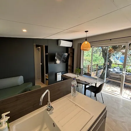 Кемпинг Vue Mer, Jacuzzi, Terrase, Jardin *