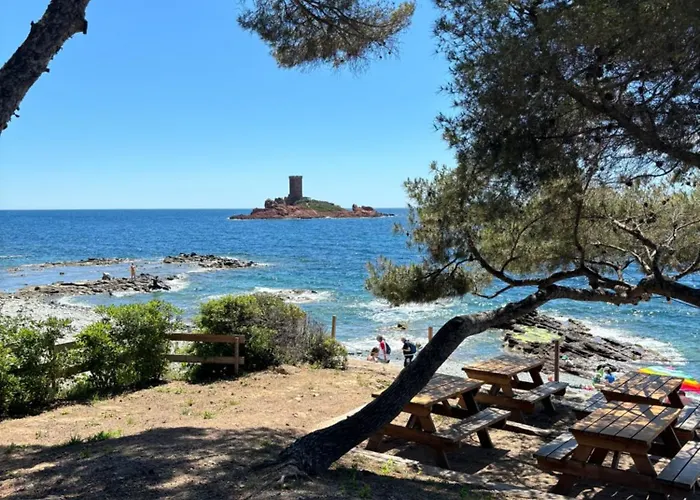 مكان تخييم Vue Mer, Jacuzzi, Terrase, Jardin *